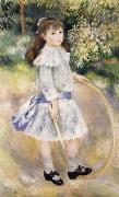 Pierre Renoir Girl with a Hoop Germany oil painting artist